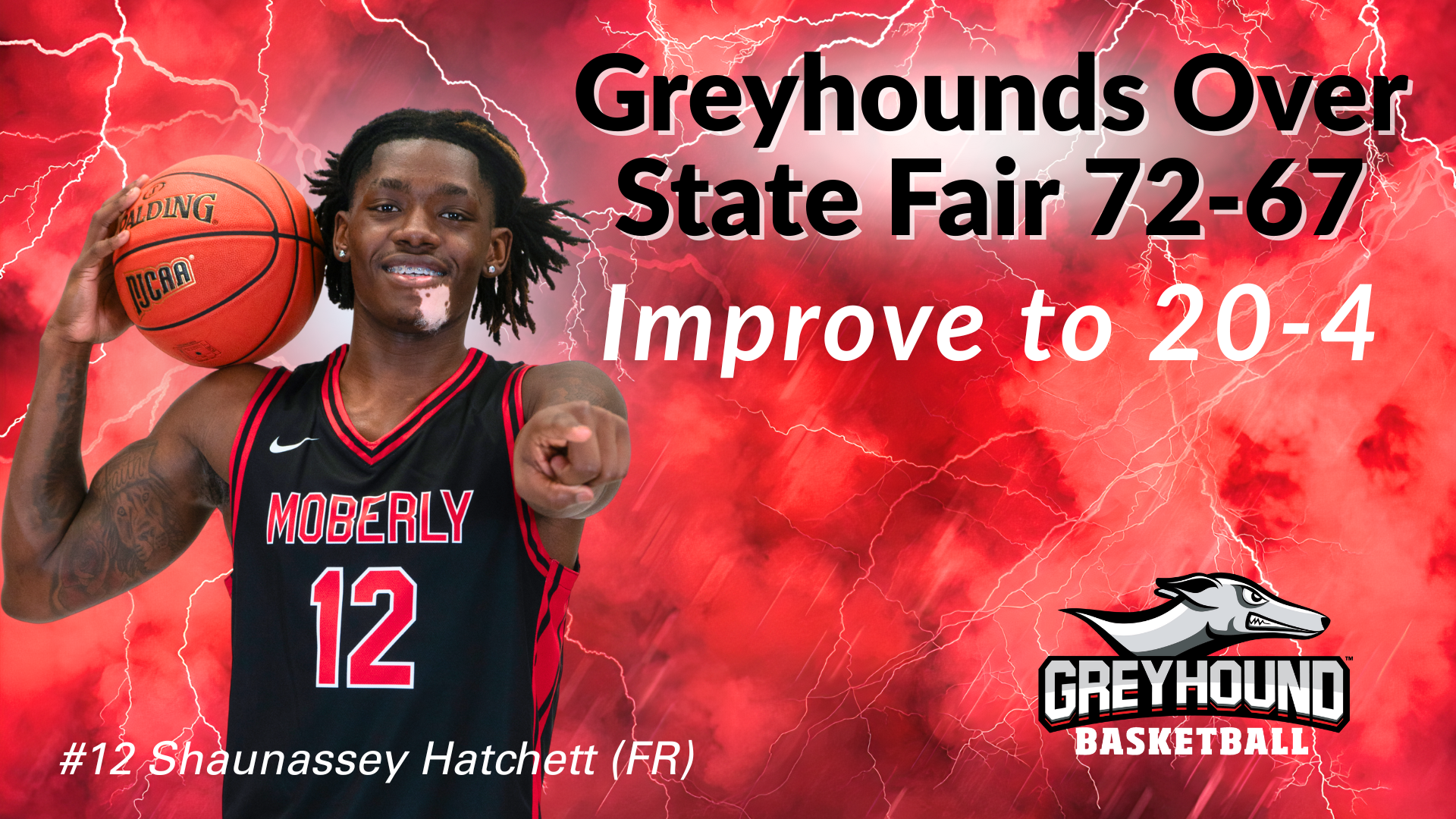 MACC GREYHOUNDS DEFEAT STATE FAIR 72-67 ON ROAD