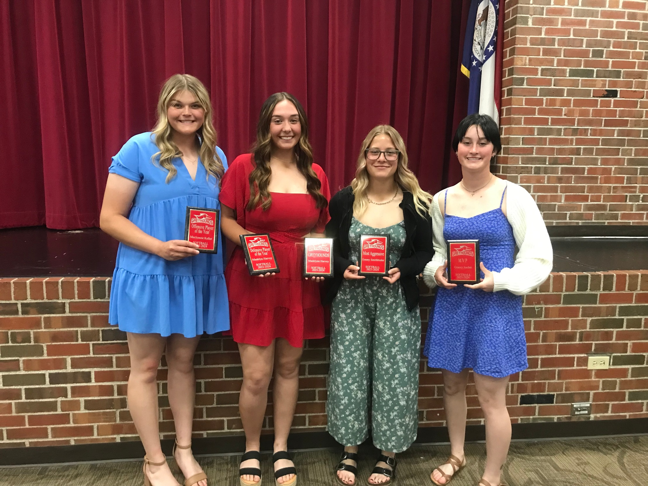 Greyhound Softball Awards